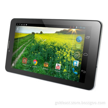 7-inch Tablet PC, WVGA Capacitive OGS Touch Screen, 5 Points Touch, 1,024 x 600 Pixels